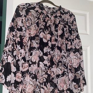 Sheer LOFT blouse